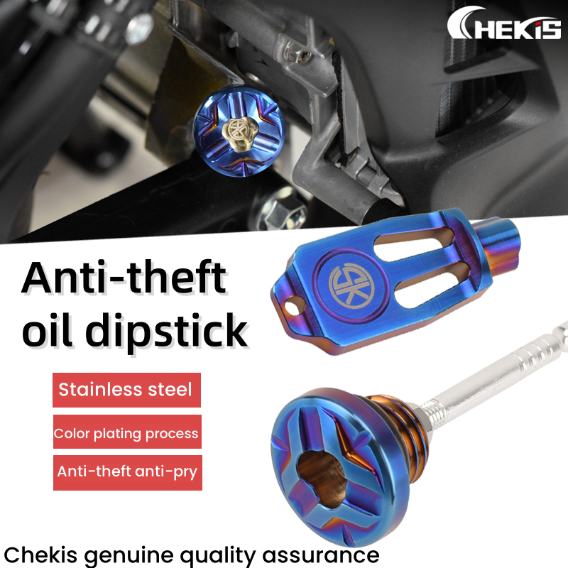 Chekis cho YAMAHA NVX155 AEROX155 Mũ vít dầu chống trộm được sửa đổi Phụ kiện trang trí bằng thép kh