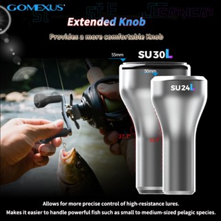  Núm tay cầm cuộn Gomexus A24 Núm nguồn 24   30mm cho cuộn quay và đúc | Tương thích với Shimano & DAIWA 