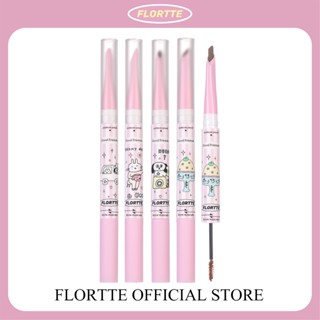  Chì Kẻ Mày & Mascara Kẻ Mày FLORTTE Good Friends Club Series  6 màu  1.2g FLORTTE Official Store 