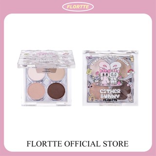  Bảng Phấn Mắt 4 Màu FLORTTE Esther Bunny Series  2 Màu  4g FLORTTE Official Store 
