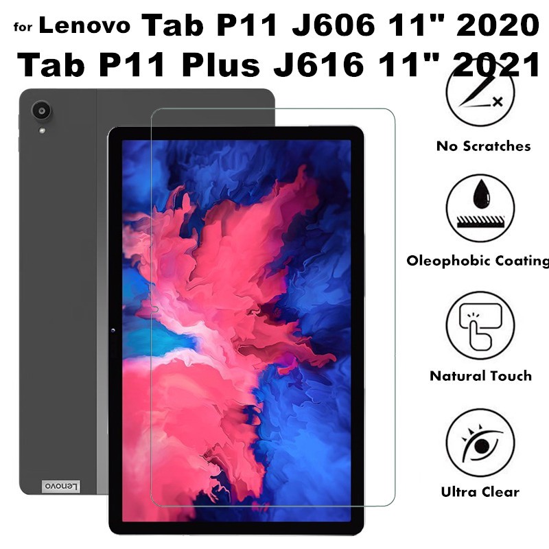 Dành Cho Lenovo Tab P11 J606 11 Inch 2020 Bảo Vệ Màn Hình Kính Cường Lực Chống Trầy Xước Cho Lenovo 