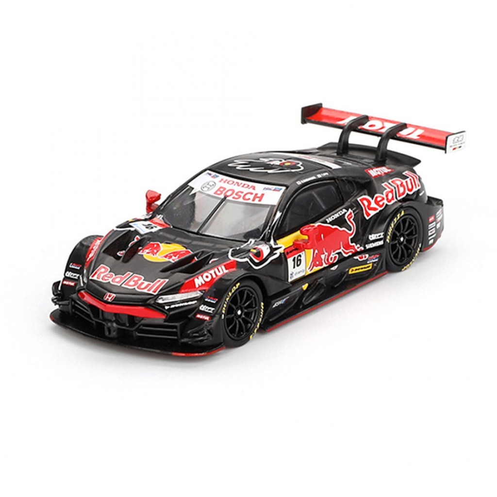 Mini GT MGT00848-BL 848 1 / 64 Honda NSX-GT Type S GT500 #16 Red Bull MOTUL MUGEN NSX-GT TEAM Red Bu