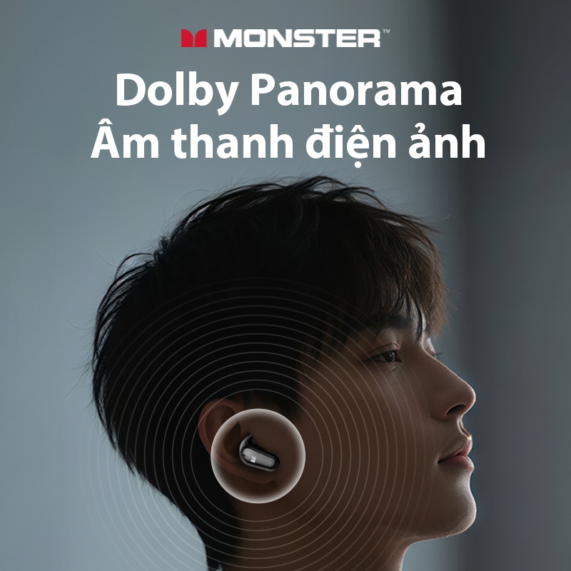 Monster MQT52 Tai nghe không dây trong tai Tai nghe giảm tiếng ồn tuổi thọ pin dài | BigBuy360 - bigbuy360.vn
