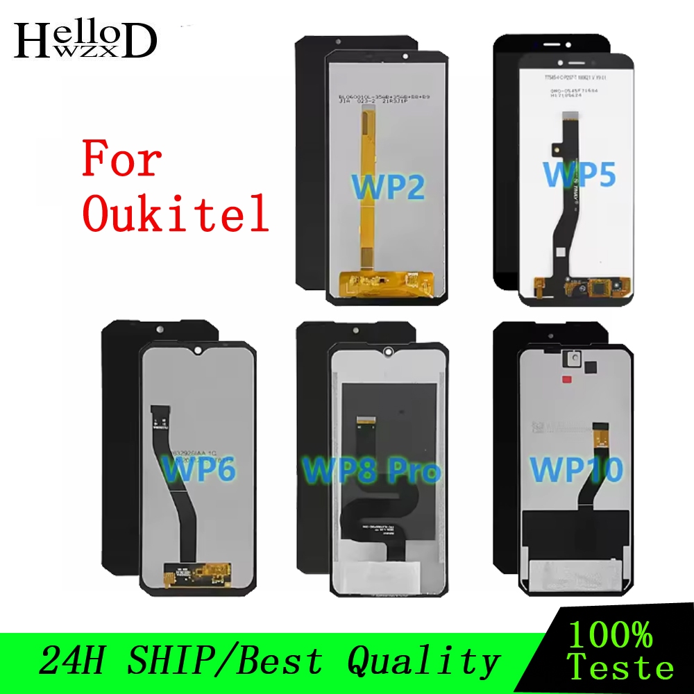 Dành Cho Oukitel WP5 Pro Màn Hình LCD Bộ Số Hóa Màn Hình Cảm Ứng Cho Oukitel WP2 WP6 WP7 WP8 Pro WP9