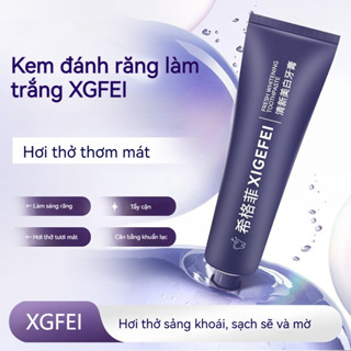 XGFEI XIGEFEI Kem đánh răng làm trắng XIGE Đánh bay ố vàng, nụ cười tỏa sáng