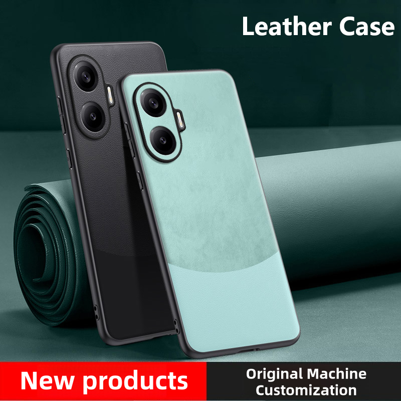 Vỏ Da Cho Xiaomi Redmi Turbo 4 Pro Turbo4 Pro Turbo4Pro Ốp lưng Khâu Hai Màu Sang Trọng Mềm Silicon 