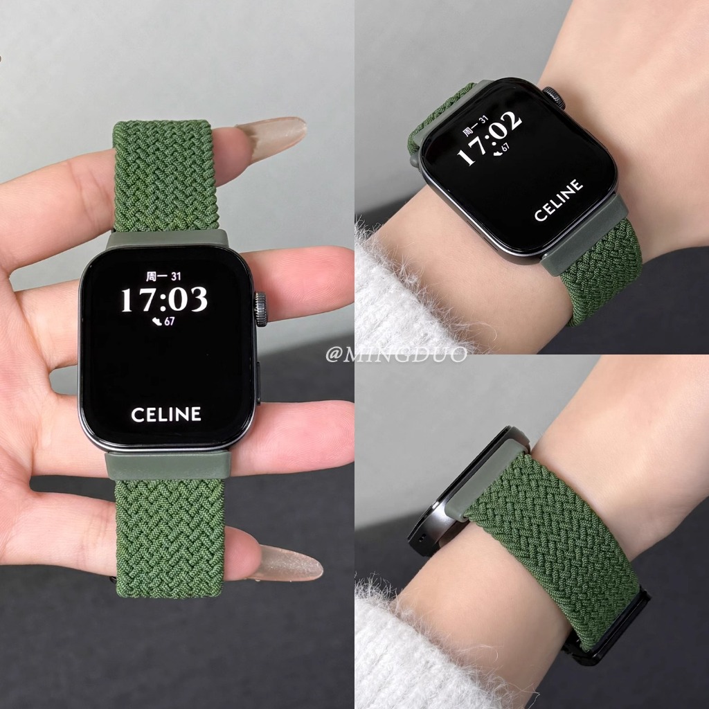 Huawei Watch Fit 3 dây từ khóa nylon dệt dây đeo cho Huawei Watch Fit3 Vòng đeo tay thay thế cho phụ