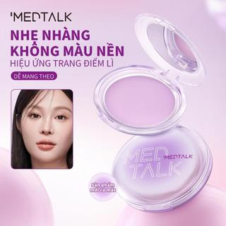  Bột kiểm soát dầu MEDTALK Kem che khuyết điểm lỗ chân lông Kiểm soát dầu 8 giờ Công nghệ làm kem sáng tạo 8.5g-1 