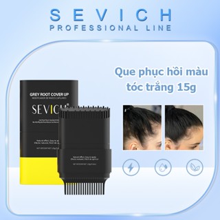  Sevich Xám Gốc Che Phủ Tóc Nhuộm Lược Màu Xám Tóc Có Thể Giặt Tóc Dính Màu Trắng 15G 