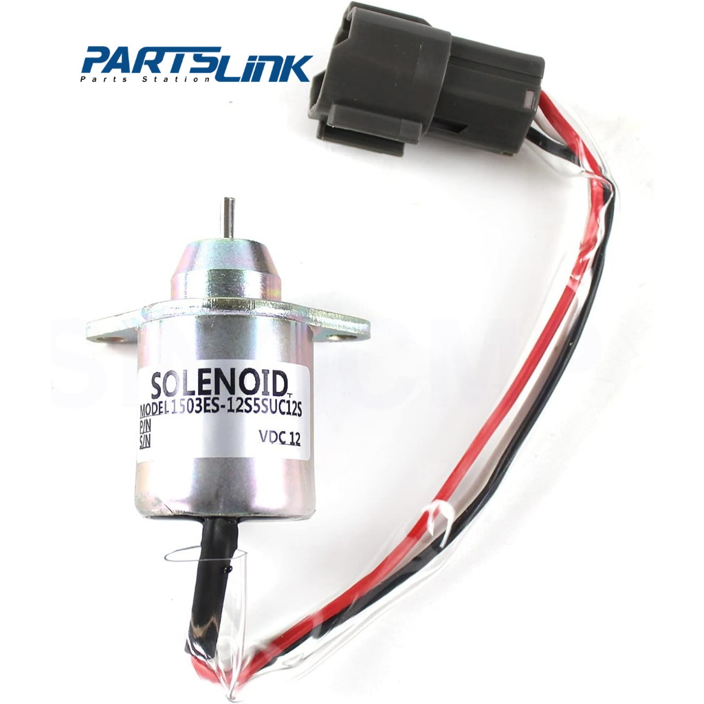 1503ES-12S5SUC12S 119233-77932 M810324 12V Tắt Điện Từ - SINOCMP Cắt Điện Từ Cho Model R55 R60-7 DH5