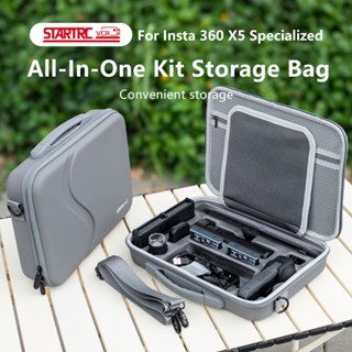  Tương thích với túi đựng Insta360 X5 hộp đựng phụ kiện toàn bộ camera hành động X5 túi đeo vai túi xách toàn diện 
