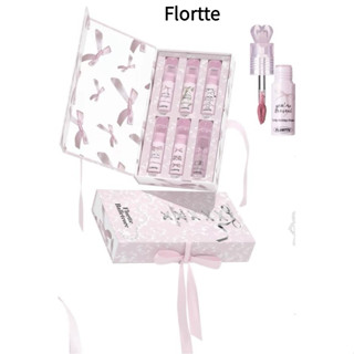  Son dưỡng môi Flortte Lip Balm Moisturizing Lips Butterfly Bộ Chăm Sóc Môi Son môi Set Quà tặng 