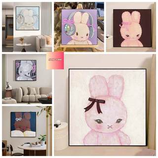 Nong Yang-30*40cm/40*50cm-tiệm nhà bon tranh số hoá -Miffy Thỏ Kỹ Thuật Số Tranh Dầu Tự Làm Tô Màu Tay Sơn Dầu Tranh Trang Trí Niche Giải Nén Chữa Bệnh Tranh-tranh tô màu số hoá--tranh tô màu cho bé--tranh tô màu--tranh số hoá tô màu-