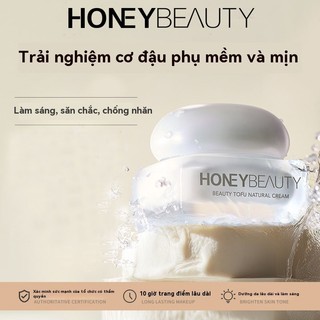  Kem dưỡng ẩm mặt trần HoneyBeauty Dưỡng ẩm lâu trôi Nhẹ và thoáng khí Công nghệ dưỡng ẩm sáng tạo 50g 