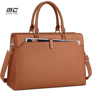[MC] Túi Xách Công Sở Nữ Đựng Laptop 15.6 Inch - Chống Nước + Da Cao Cấp Work Tote Cặp Giáo Viên