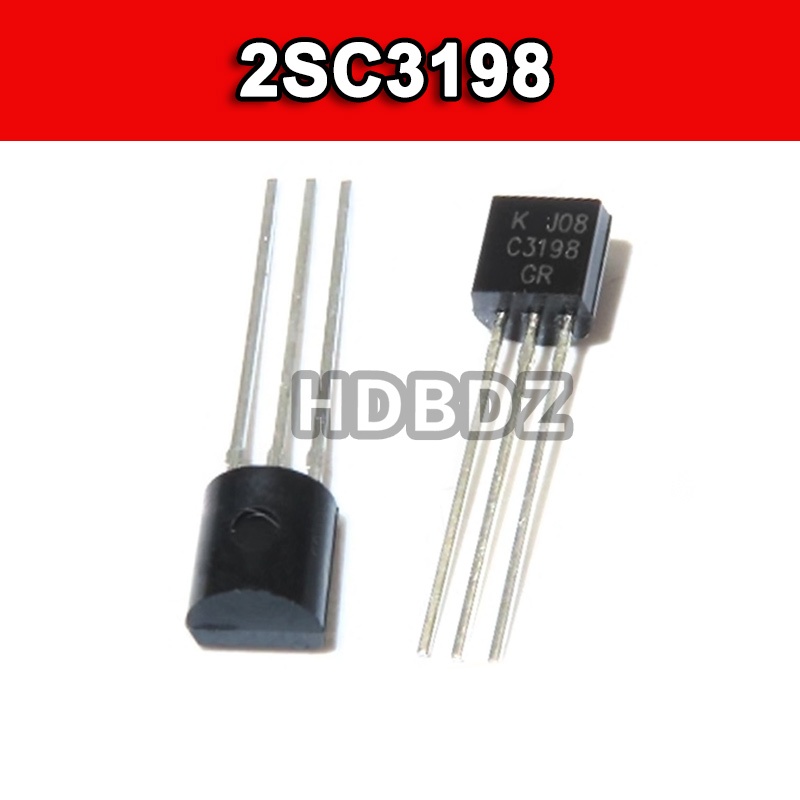 50 ~ 100 CÁI 2SC3198 TO-92 C3198 NPN Transistor Công suất thấp Triode 0,15 A 50V IC