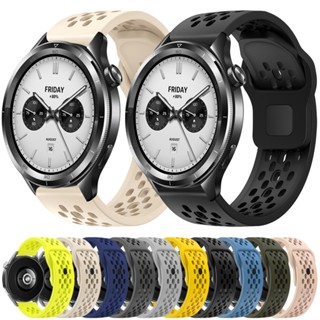  Phụ kiện dây đeo silicon thể thao cho đồng hồ Xiaomi Watch S4   S3   2 Pro   S1 Active   S1 Pro   Mi Watch 
