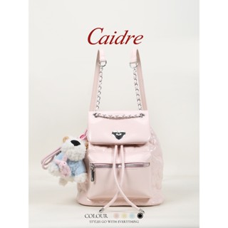 Ba lô Caidre Nữ đi lại Dây xích Ba lô đeo vai Túi xô