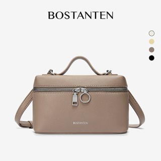 Bostanten Túi đeo chéo nữ Hộp dây xích Pu họa tiết cao cấp