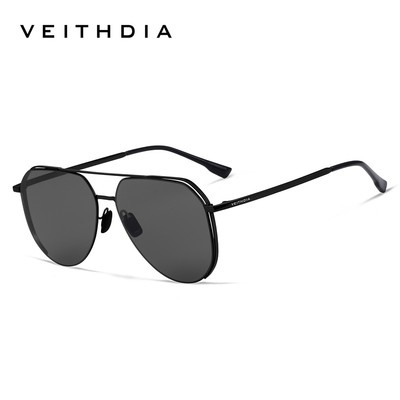 Kính râm Nylon hợp kim phân cực thời trang nam VEITHDIA Kính râm lái xe chống tia cực tím V8269