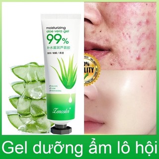 Gel Lô Hội Dưỡng Ẩm 99% 30g Làm giảm hiệu quả da mụn, sửa chữa tổn thương sau nắng, dưỡng ẩm và làm mềm da