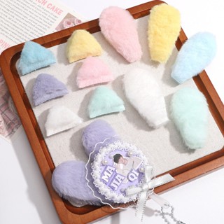 10 Chiếc Hai Mặt Sang Trọng Tai Mèo Tai Thỏ Tai Dài Tai Ngắn Phụ Kiện Tai DIY Kẹp Tóc Phụ Kiện Tóc DIY Mặt Dây Chuyền