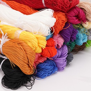 Độ dày 1mm 10m / túi Nhiều màu Đài Loan Dây Polyester Sáp (24 Màu) Cho Vòng Tay DIY Vòng Cổ Trang Sức Làm Đồ Thủ Công