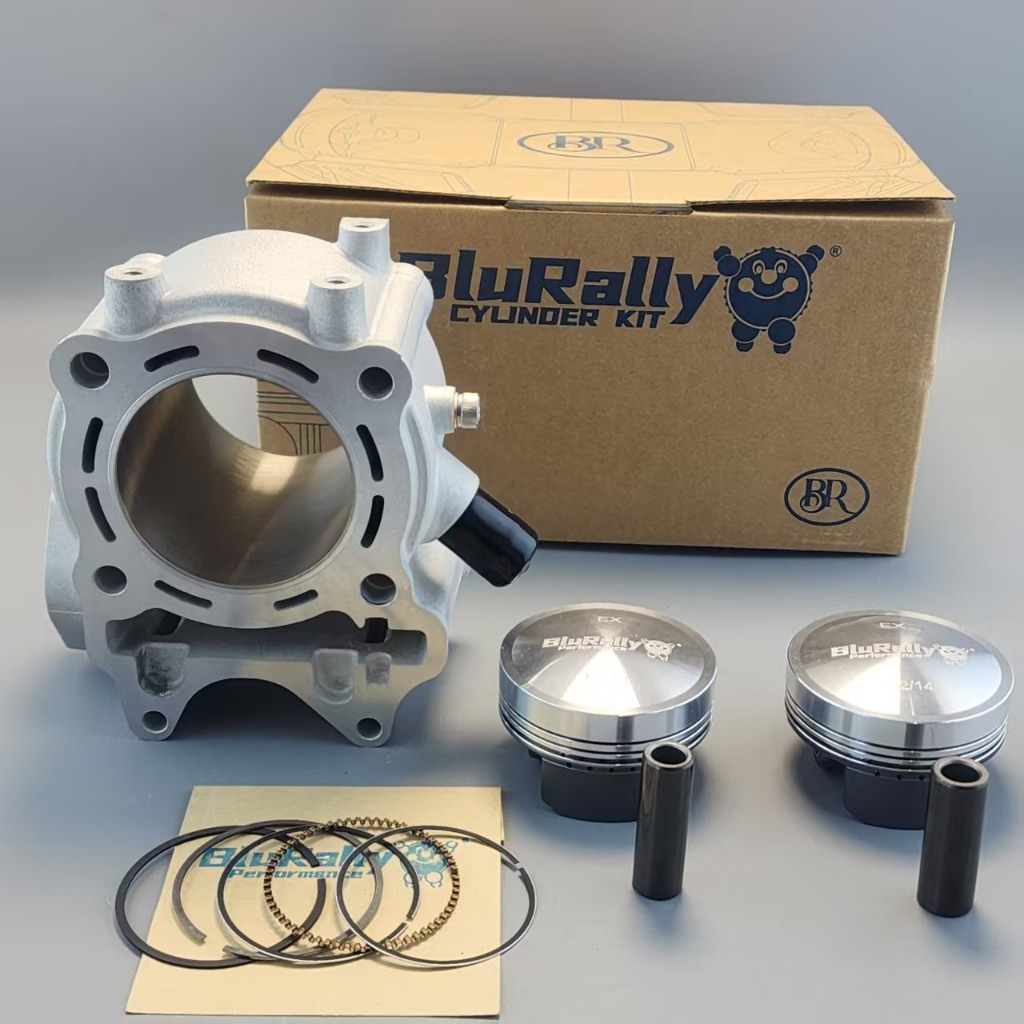 Xi lanh gốm PCX150 KItBore lên 62mm với SC Piston với DLC Pin 13 & 14mm Đầu vòm Tỷ lệ ép cao