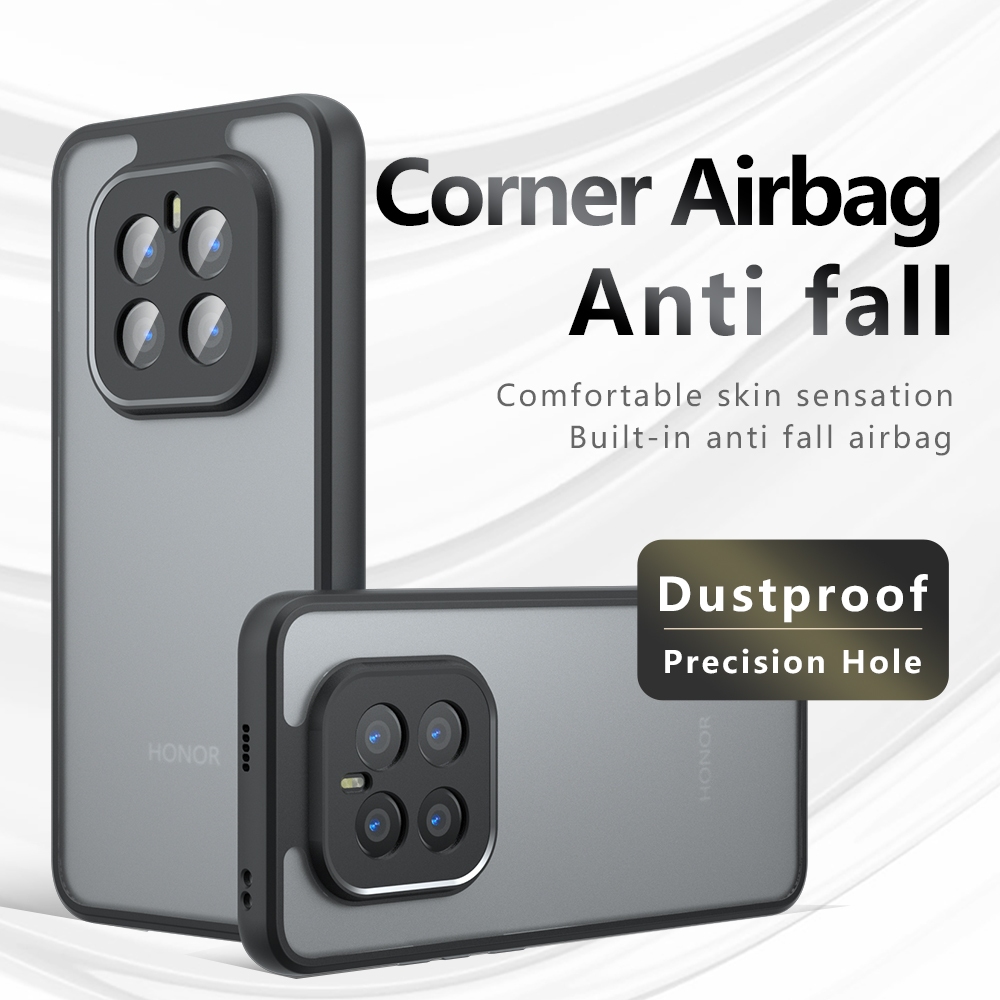 Light Scrub / Transparent PC Skin feel Phone Case for Honor GT Pro Anti-fall Protection Hard Cover