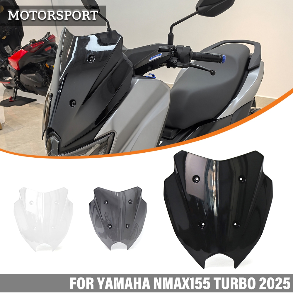 Thích hợp cho YAMAHA NMAX 125 155 Turbo neo 2025-2026 Xe máy sửa đổi kính chắn gió phía trước NMAX V