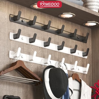 Móc treo đồ MEIDOO gắn tường nhiều cách dùng tiện lợi cho nhà bếp/ nhà tắm/ nhà vệ sinh
