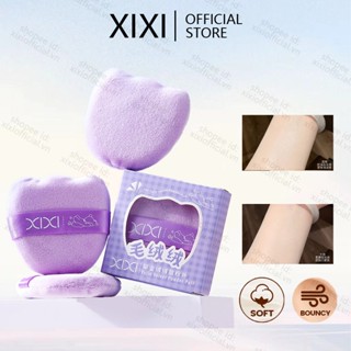 XIXI Flocking Puff Trang Điểm Puff Ướt Hoặc Khô Sử Dụng Kem Nền Máy Xay Sinh Tố Bọt Biển Thời Trang Mới Dụng Cụ Làm Đẹp Kosmetic Span NO.GJ-91