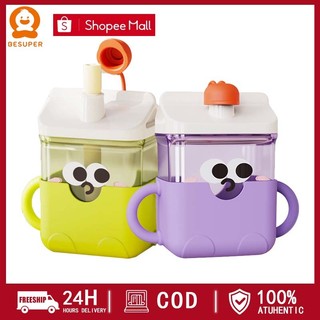 BESUPER Bình Uống Nước, Sữa Cho Bé Có Tay Cầm Dành Cho Bé 1-3 Tuổi, Tập Uống Dễ Dàng