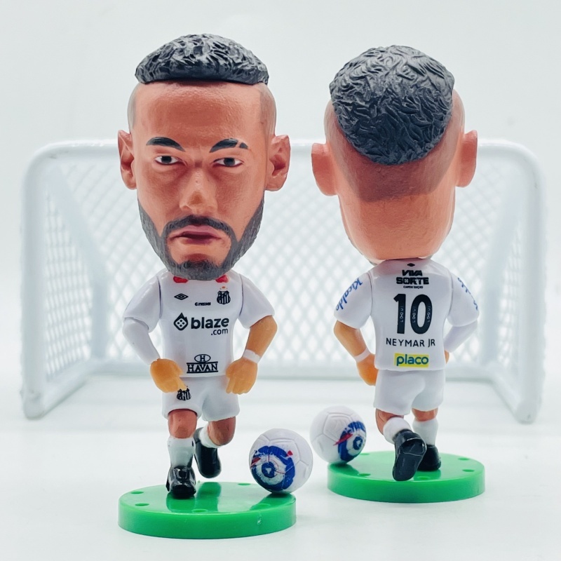 Cầu thủ bóng đá Soccerwe Santos 10 # Neymar JR Doll Mùa giải 2025