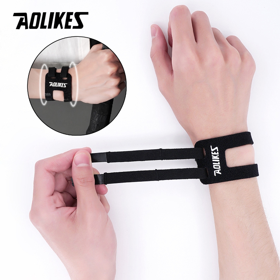 AOLIKES 1 chiếc đai bảo vệ cổ tay thể thao bóng rổ có thể điều chỉnh AOLIKES AOLIKES AOLIKES AOLIKES