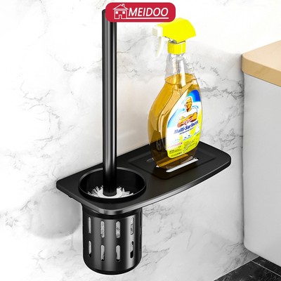 MEIDOO Bàn Chải Vệ Sinh toilet Gắn Tường Không Cần Khoan Tiện Dụng
