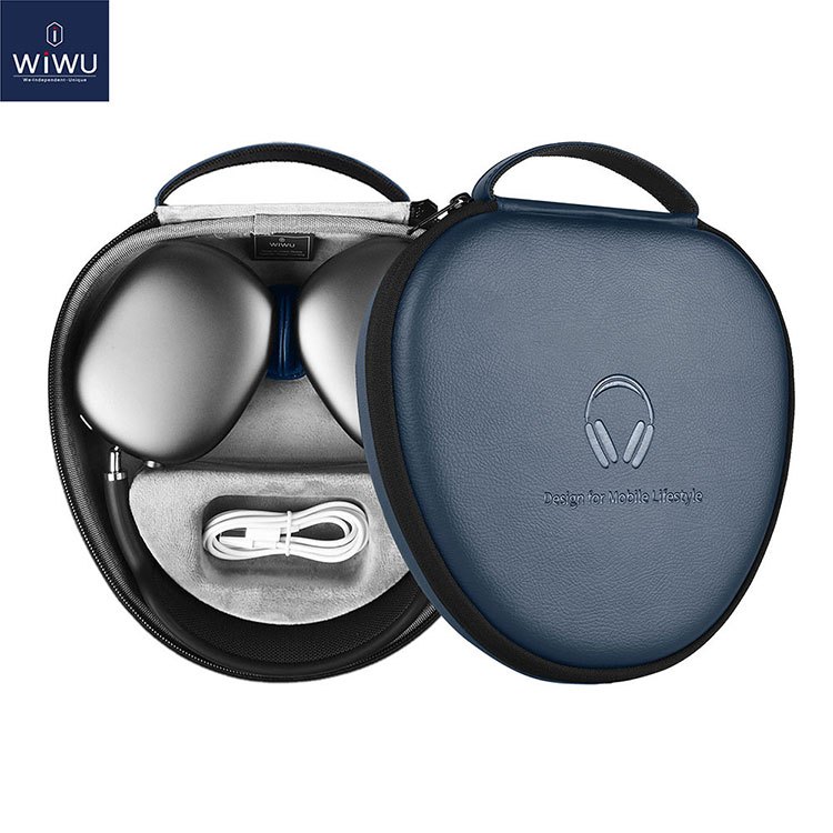 Hộp đựng thông minh WIWU có thiết kế mô hình giấc ngủ cho AirPods Max / AirPods Max 2 Túi bảo vệ siê
