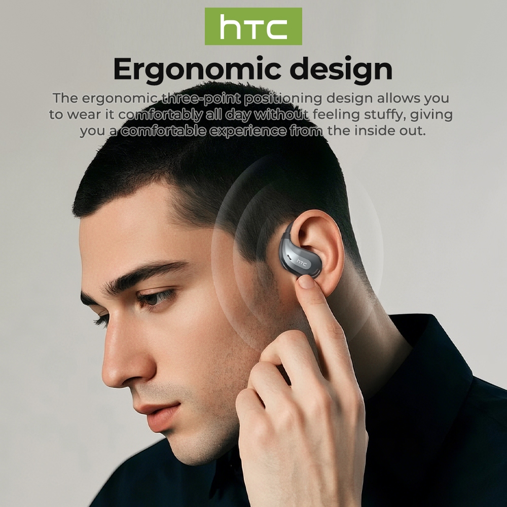 Tai nghe không dây chống nước HTC NE18 AI dịch thời gian thực TWS Bluetooth 5.4 Chất lượng âm thanh HiFi Bảo hành một năm | BigBuy360 - bigbuy360.vn