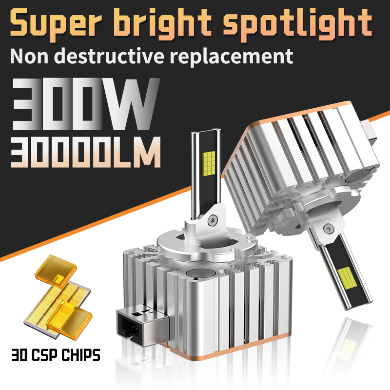 Đèn pha LED D1S D3S HID D2S D2R D4S D4R D8S Đèn ô tô Turbo Canbus Bóng đèn tự động 12V 24V Plug & Pl