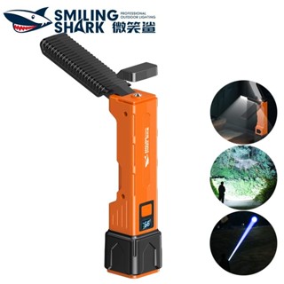  SmilingShark GZ5116 Đèn pin siêu sáng Từ tính Đèn làm việc 180 ° có thể gập lại COB Có thể phóng to 7 chế độ Type-C sạc lại với an toàn búa chống thấm cho công việc cắm trại 