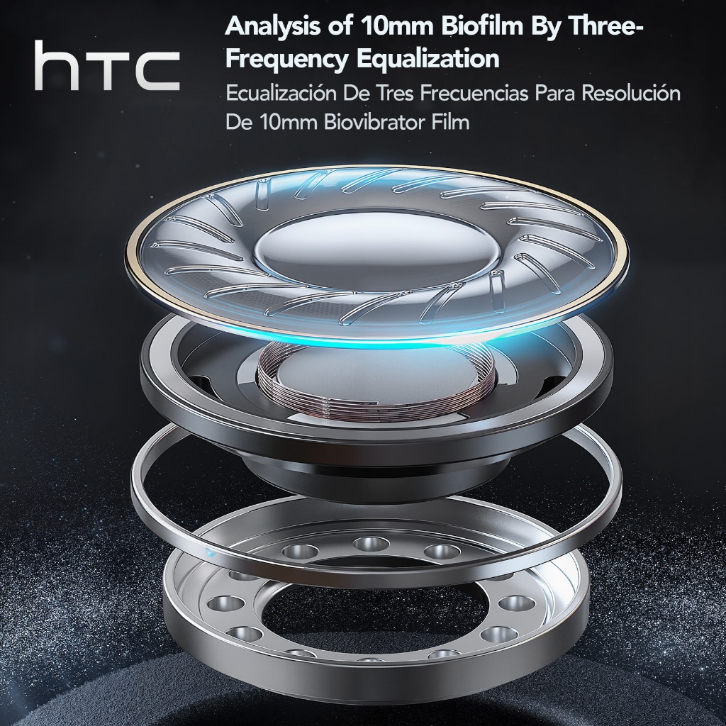 Tai nghe không dây chống nước HTC NE17 AI dịch thời gian thực TWS Bluetooth 5.4 Chất lượng âm thanh HiFi Tai nghe không dây chống nước IPX5 | BigBuy360 - bigbuy360.vn