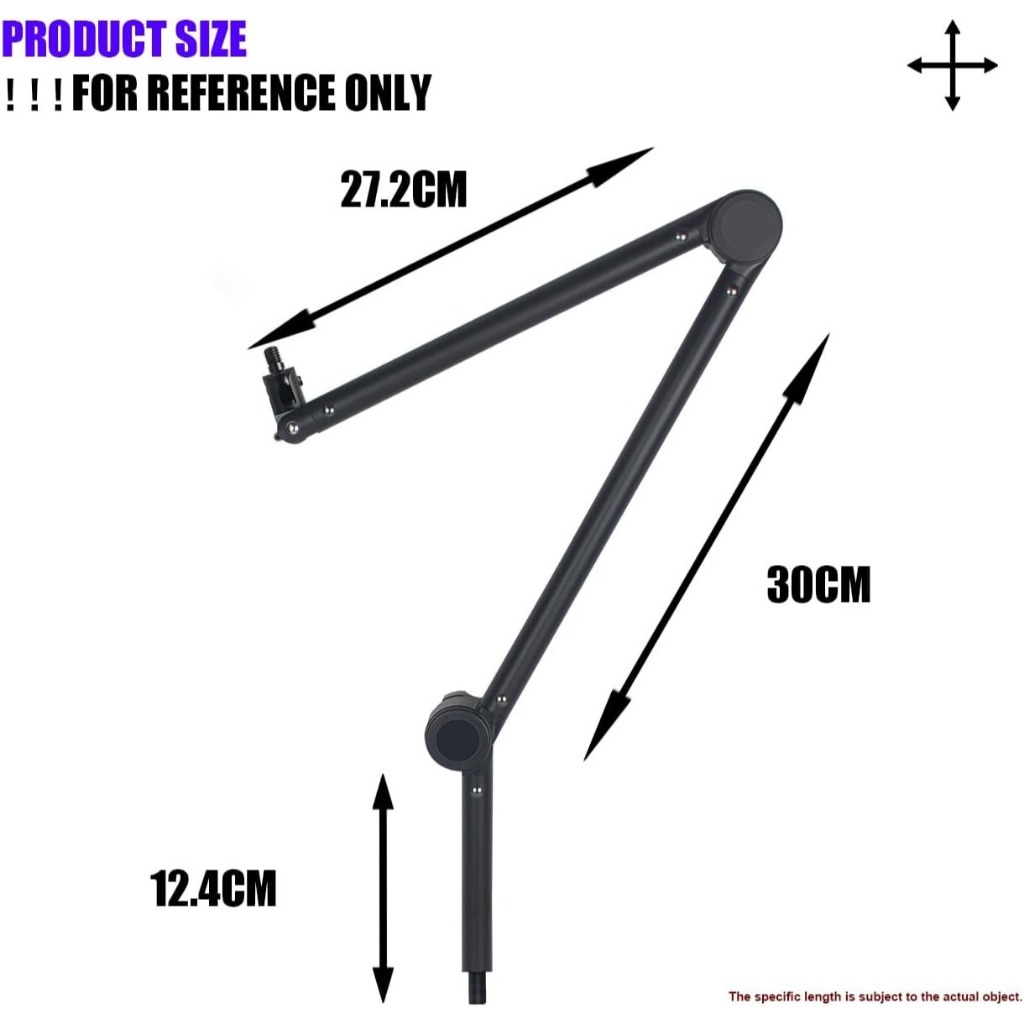 NEXMIC G35 Mic Boom Arm Micro Stand Quản lý cáp cho Blue Yeti FIFINE AM8 K669B HyperX QuadCast S Sol