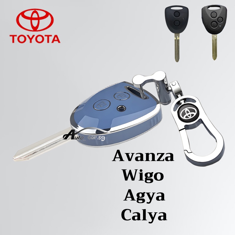 Toyota Avanza 2015-2019 / Agya / Grand Avanza / Calya / Wigo 2017 Vỏ chìa khóa ô tô Toyota Avanza Vỏ