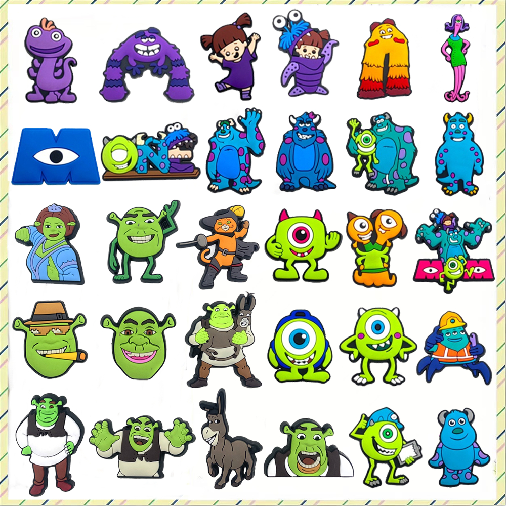 Hot 1 Chiếc Quái Vật series Giày Quyến Rũ Phụ Kiện Trang Trí Dép Khóa Quà Tặng