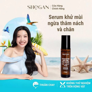 (Tên CHE) 9ml Serum khử mùi chân và nách SHeGAN - Khử mùi, giảm mồ hôi, không gây kích ứng