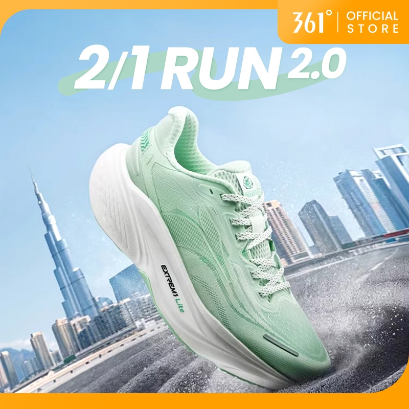 [Phát hành ngày 5.17] Giày chạy bộ nam 361 độ 1 / 2 Run 2.0 lưới thoáng khí nhẹ phục hồi 672522201