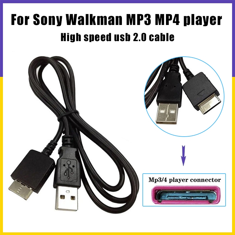 [Cherryage] Cáp sạc dữ liệu Usb cho máy nghe nhạc Sony Walkman Mp3 Mp4 Cáp sạc dây dữ liệu đồng bộ