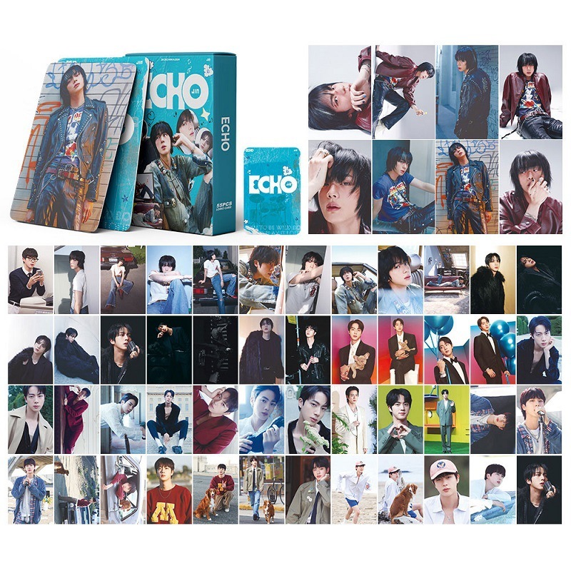 55 Cái / hộp Jin ECHO SUGA Album Road To D-Day Photocards V - ĐÔNG AHEAD JUNG KOOK I AM STIL J-HOPE 