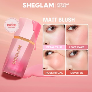 Phấn Má Hồng Kem SHEGLAM Liquid Blush, Kết Cấu Mịn Nhẹ, Lên Màu Chuẩn, Makeup Tự Nhiên, Chất Kem Mịn, Lâu Trôi, Phù Hợp Mọi Loại Da