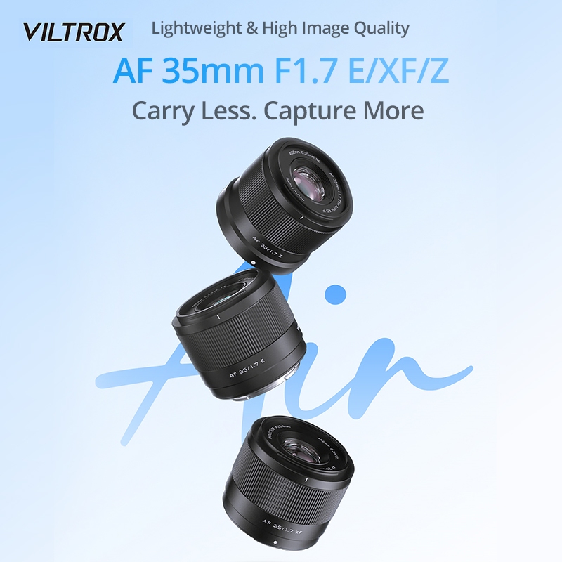 Viltrox AF 35mm F1.7 E / XF / Z Air APS-C Tự Động Lấy Nét Ống Kính Máy Ảnh Khẩu Độ Rộng Chân Dung